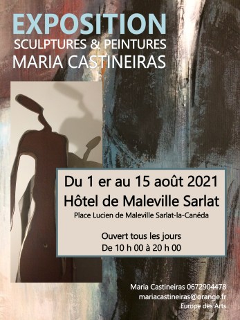 affiche Maria Castineiras 2021